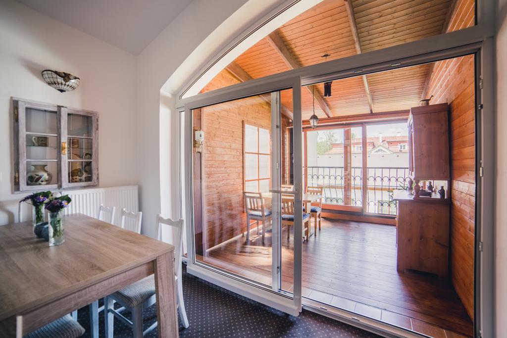 Apartmany U Papousku Jindřichŭv Hradec Esterno foto